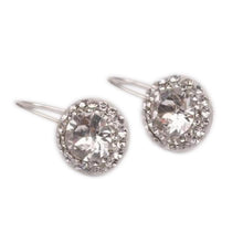 Cercei Rivoli Ceralun, Cristal, Argint 925, 13mm