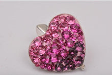 Pandantiv Heart Ceralun, Mov, Argint 925, 14mm